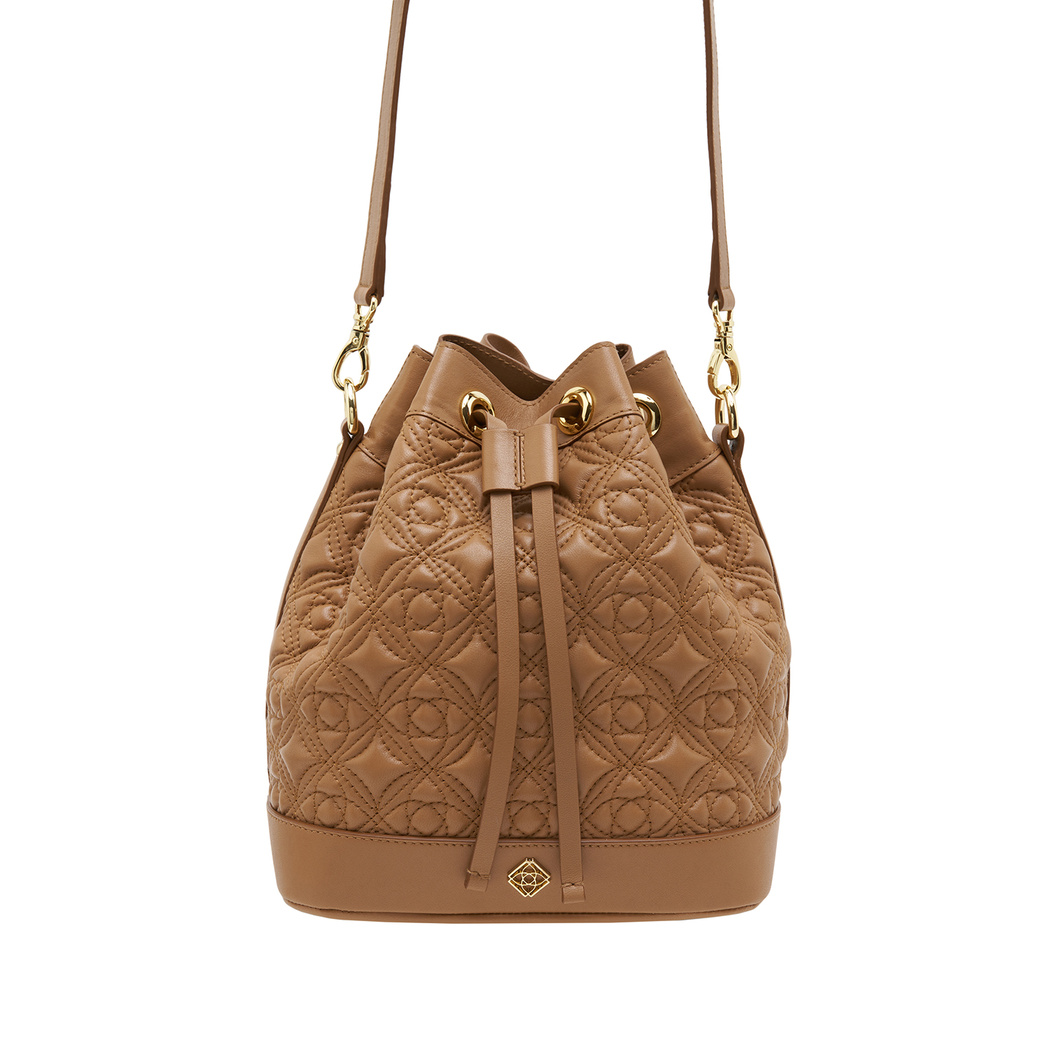 Bedarf Kadın Monogram Deri Omuz Askılı Çanta