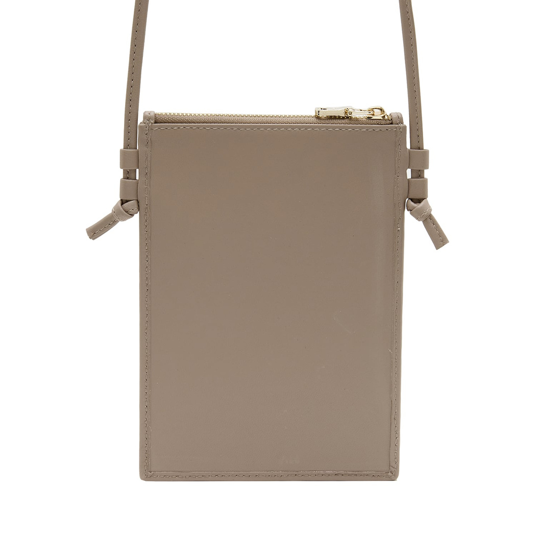 Begonia Kadın Örgü Deri Telefon Çantası