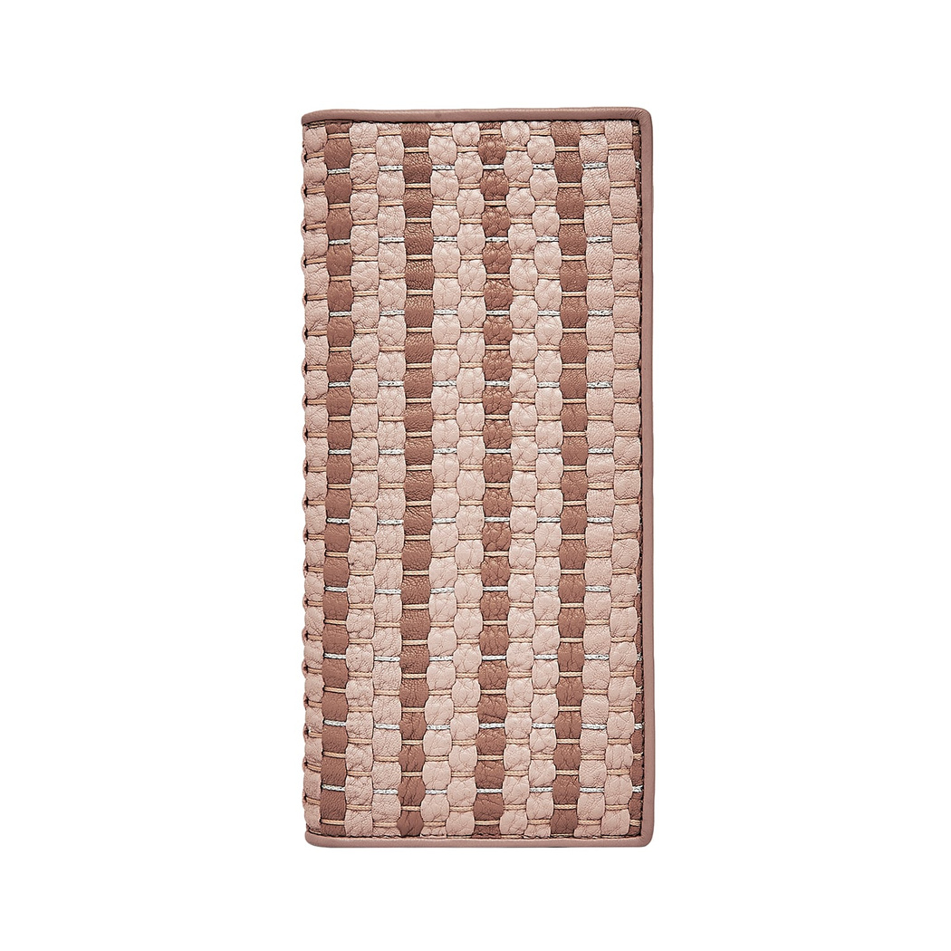 Bej Benigna Kadın Örgü Deri Kartlık