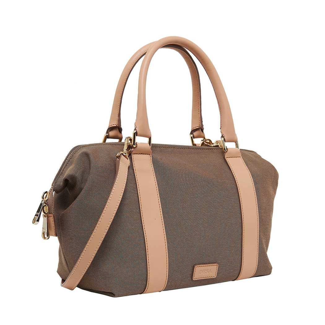 Bej Damia Kadın Deri El Çantası