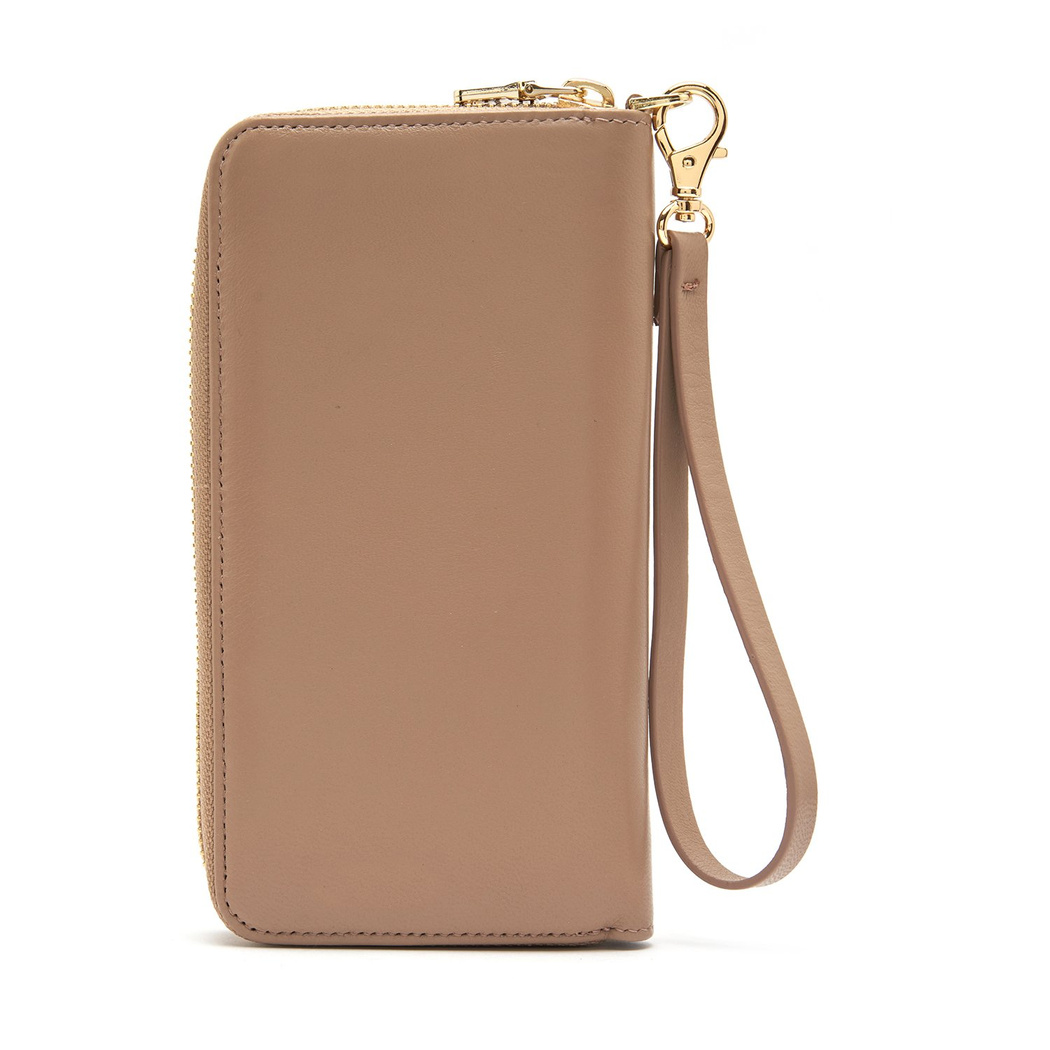 Bej Kadın Deri Cüzdan
