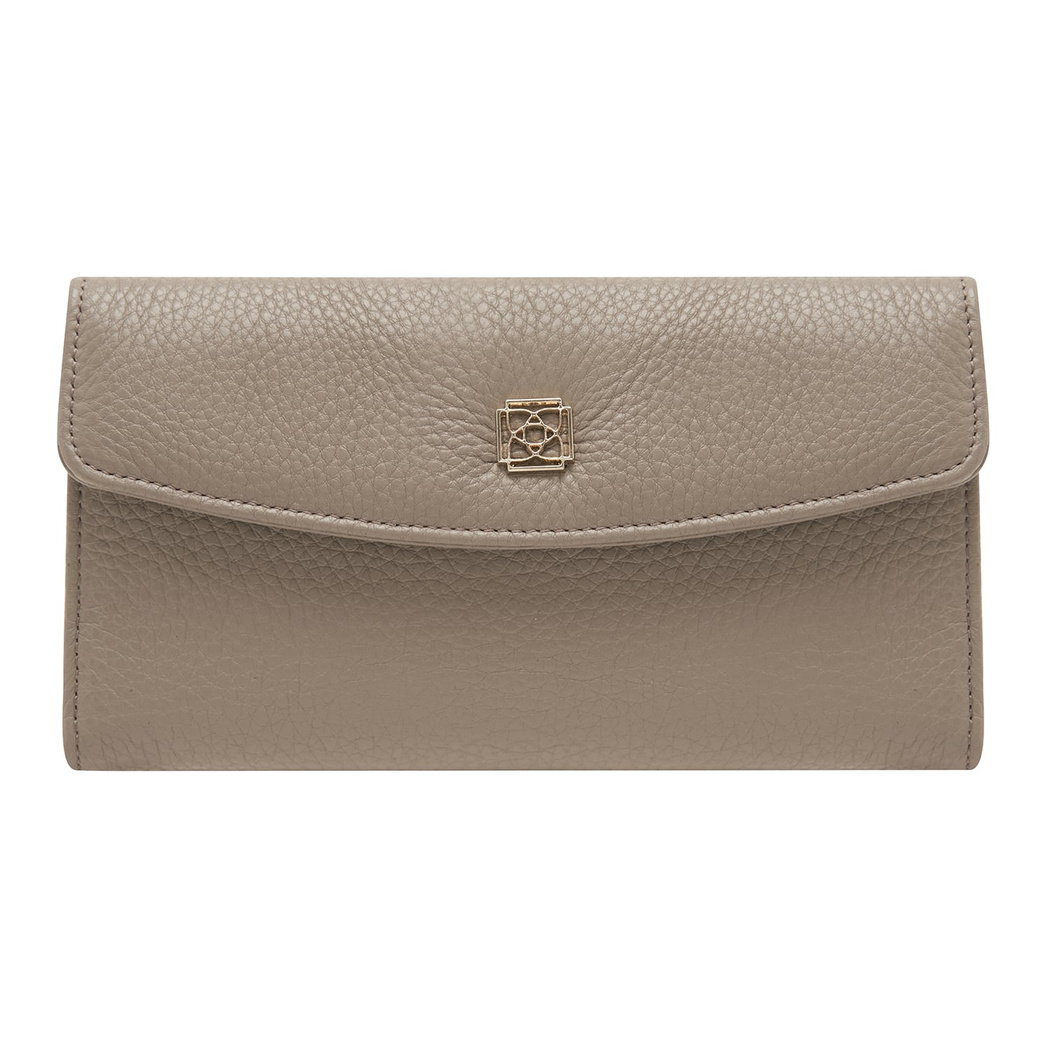 Bej Kadın Deri Cüzdan