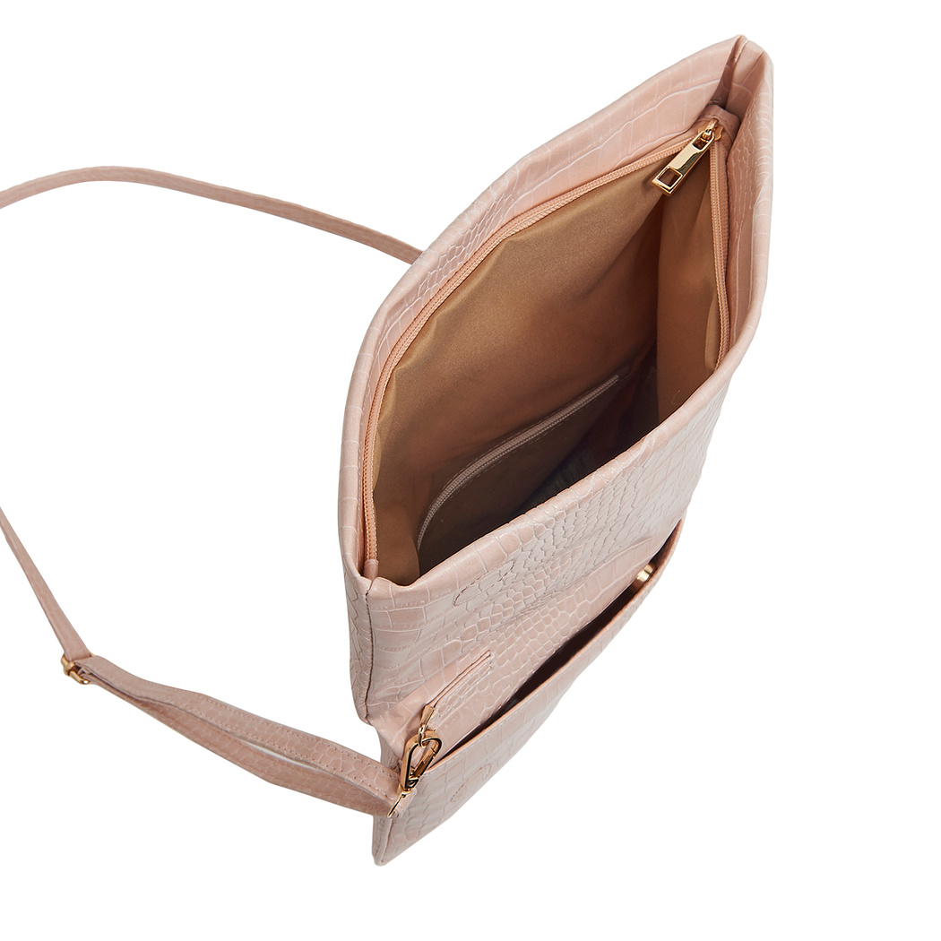 Bej Nancy Kadın Omuz Askılı Çanta