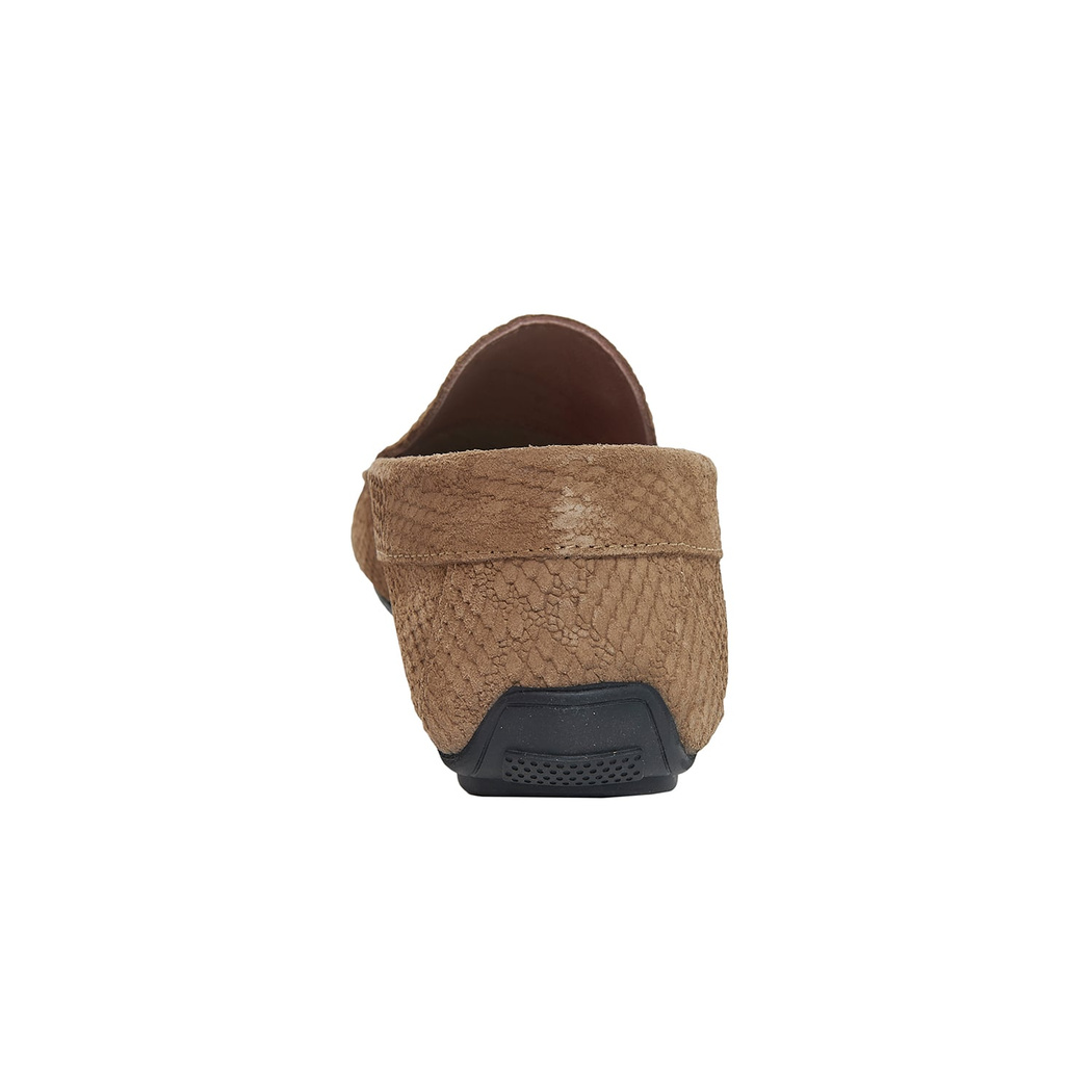 Bej Santino Erkek Süet Loafer