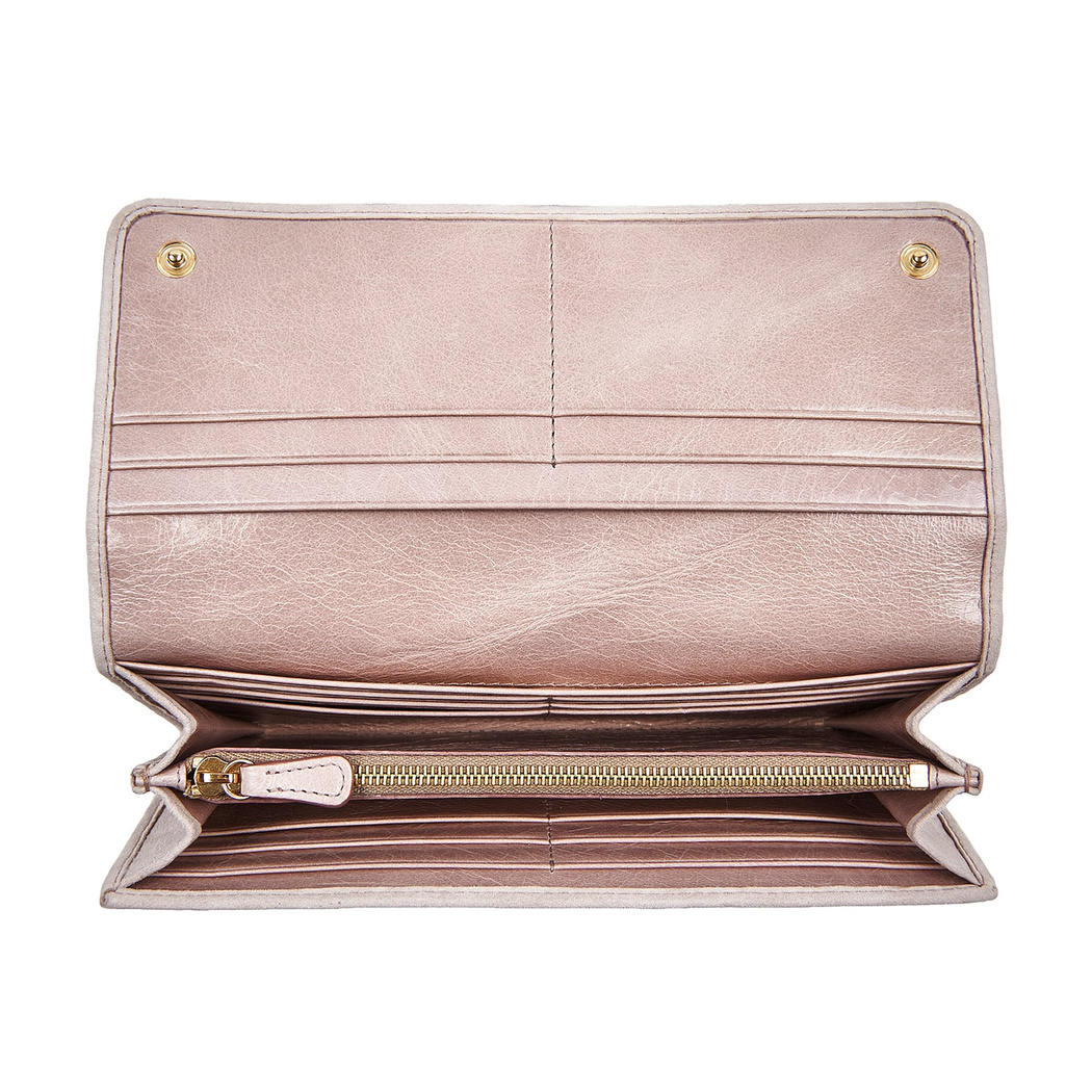 Belle Kapaklı Kadın Deri Cüzdan