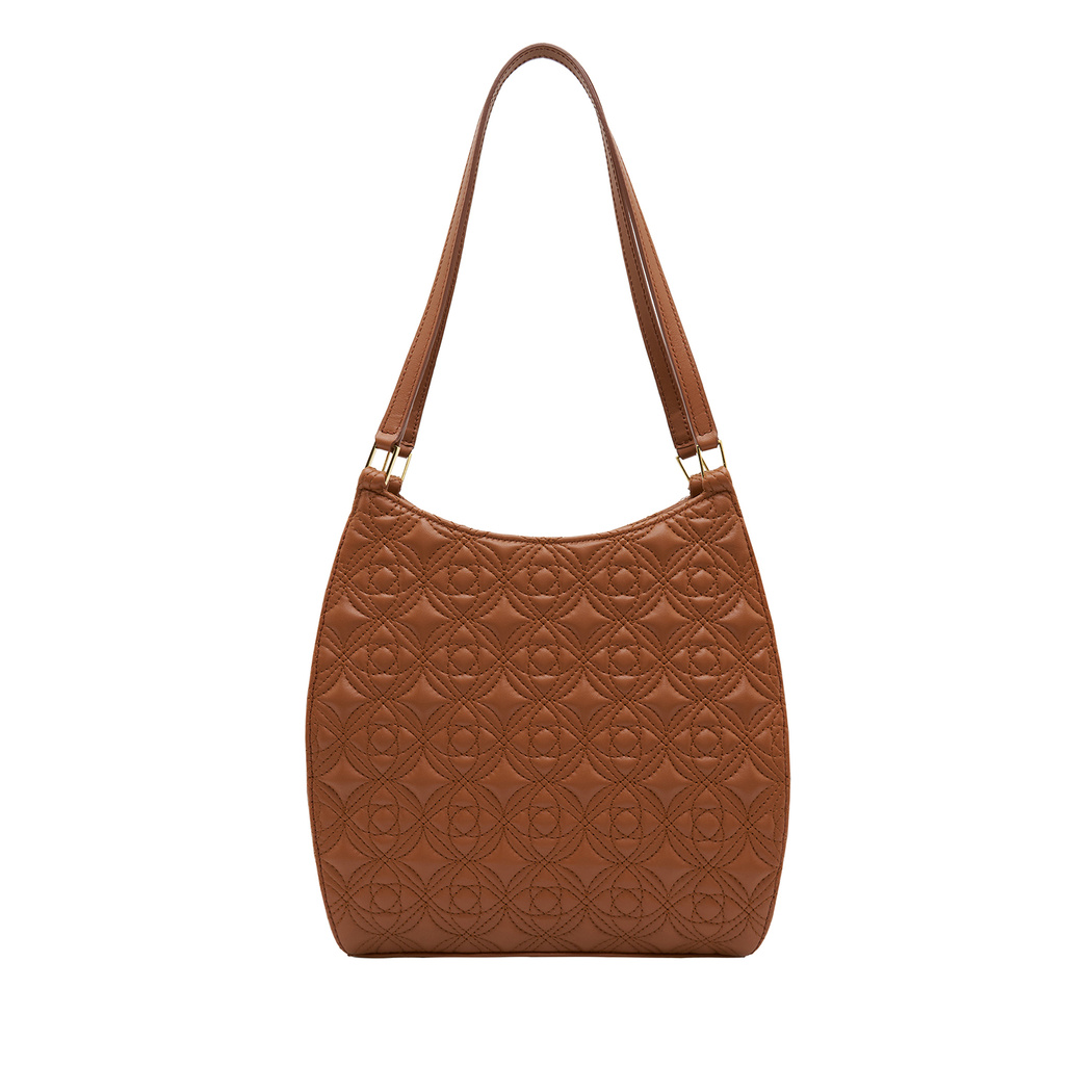 Bellen Kadın Monogram Deri Omuz Askılı Çanta