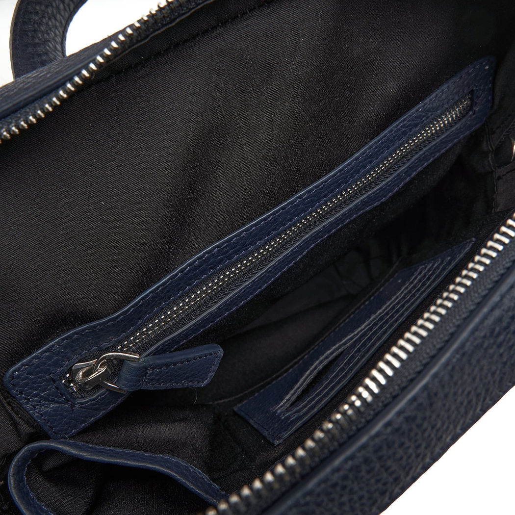 Berdy Lacivert Erkek Deri Postacı Çantası