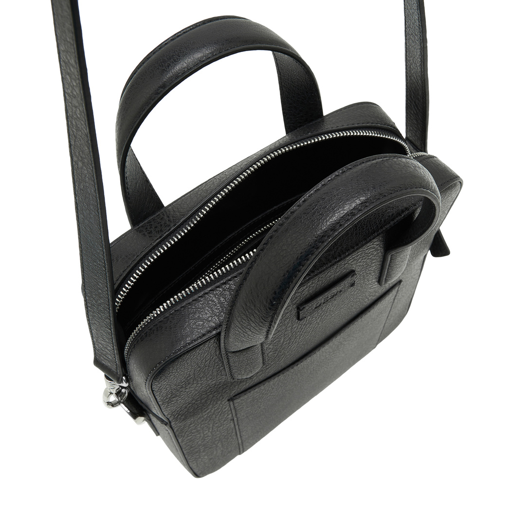 Berdy Siyah Erkek Deri Postacı Çantası