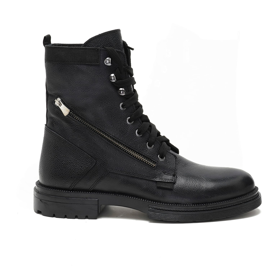 Bernal Siyah Erkek Deri Bot