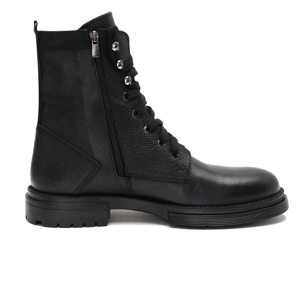 Bernal Siyah Erkek Deri Bot