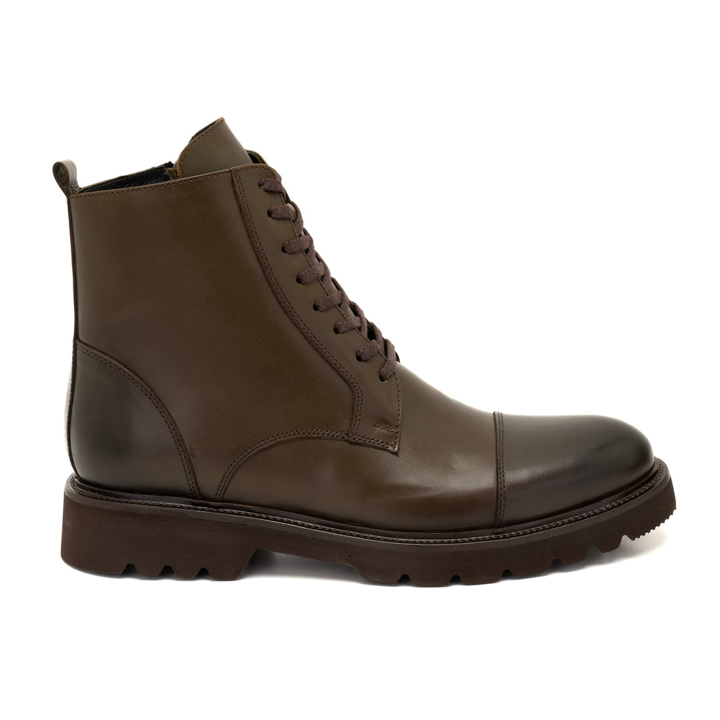 Bertina Haki Erkek Deri Bot