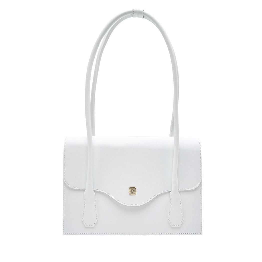 Beyaz Ames Kadın Omuz Askılı Çanta