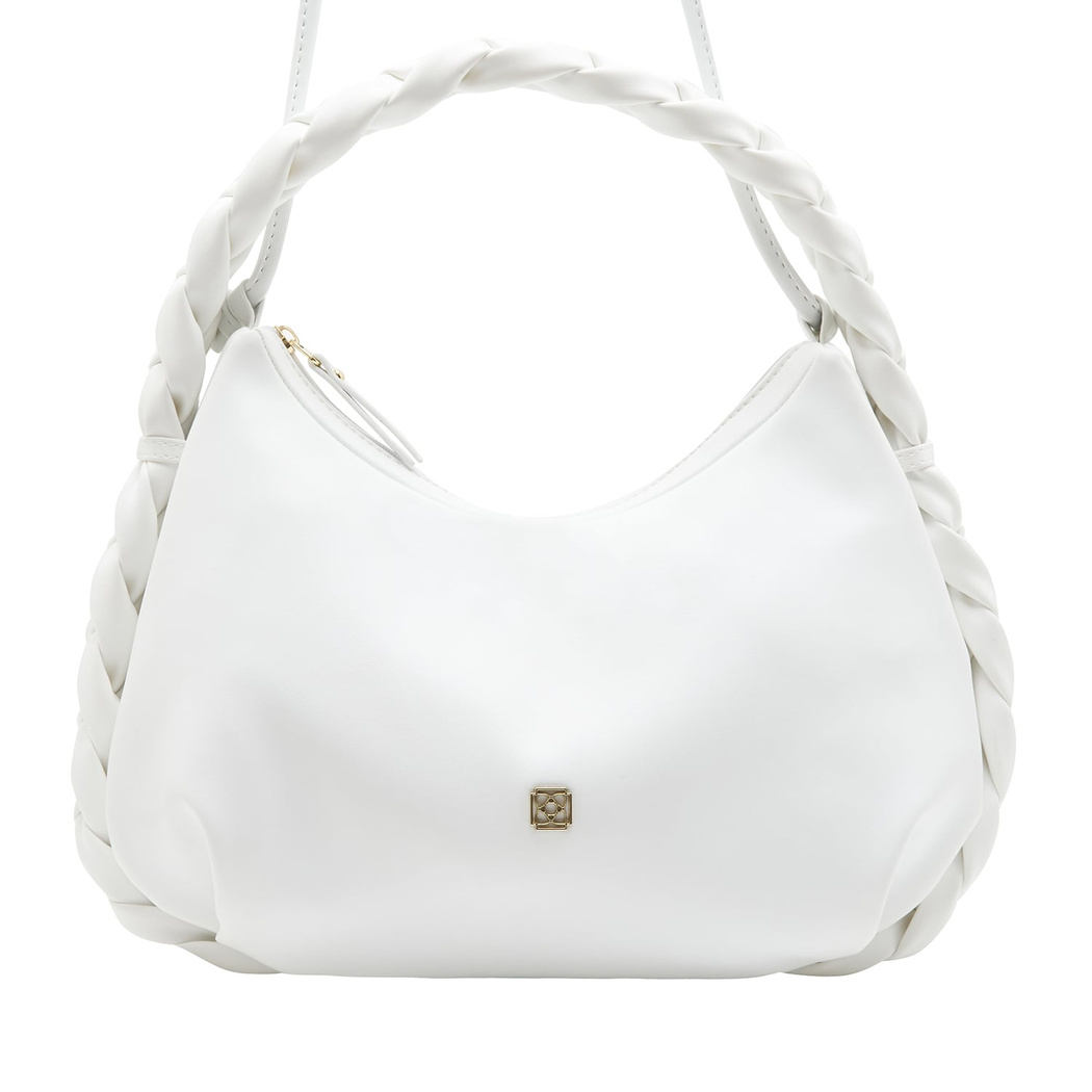 Beyaz Ancelin Kadın Omuz Askılı Çanta