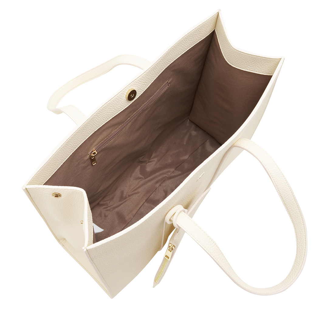 Beyaz Ange Kadın Omuz Askılı Çanta