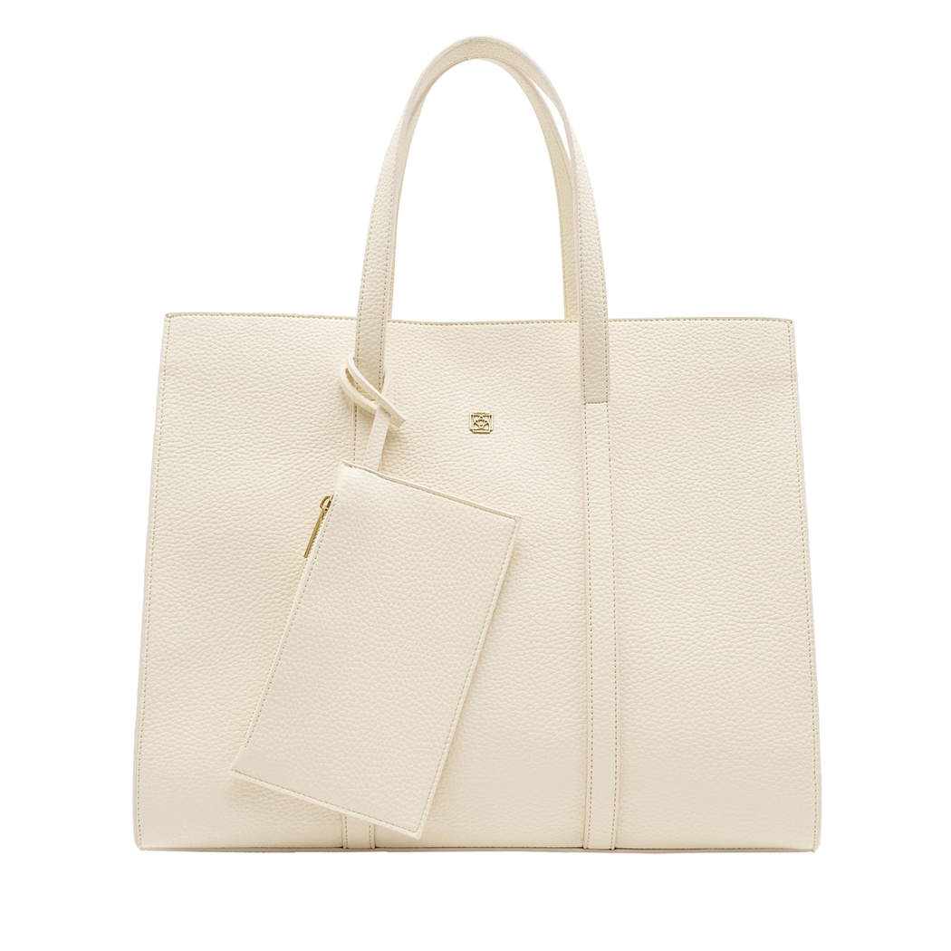 Beyaz Ange Kadın Omuz Askılı Çanta