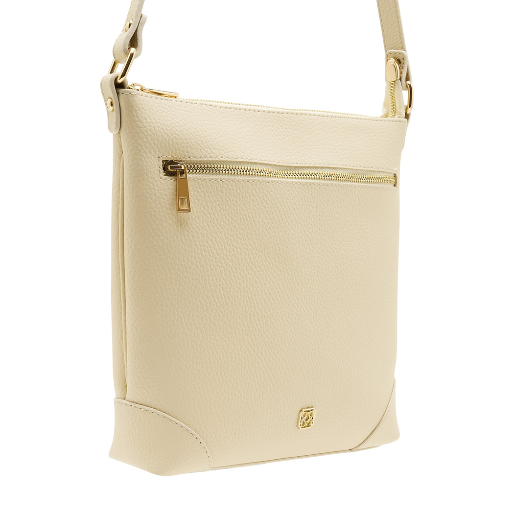 Beyaz Blase Kadın Postacı Çantası