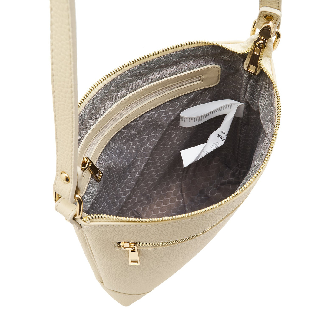 Beyaz Blase Kadın Postacı Çantası