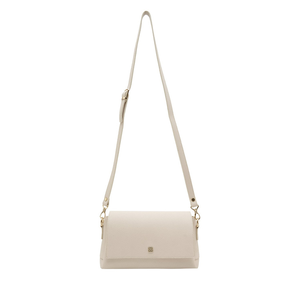 Beyaz Claire Kadın Omuz Askılı Çanta