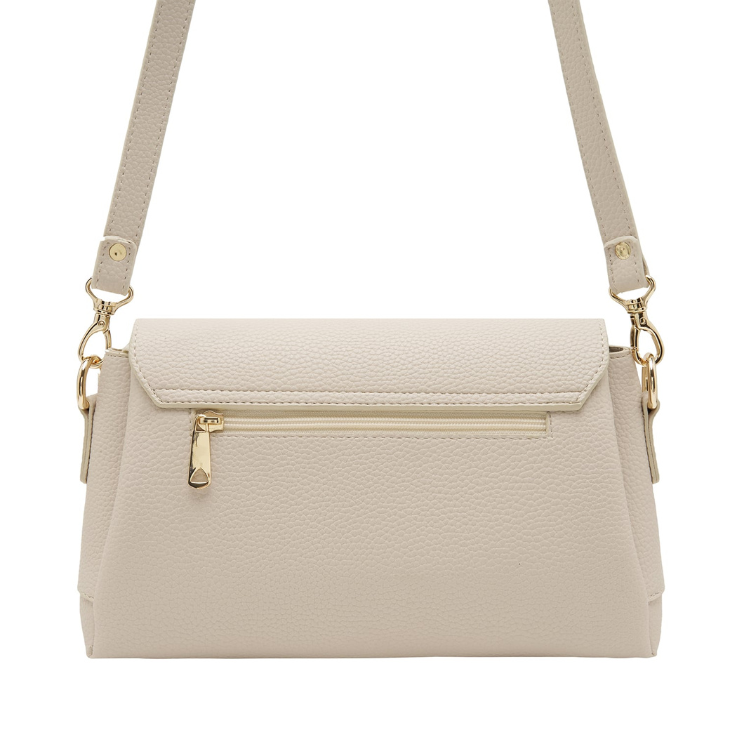 Beyaz Claire Kadın Omuz Askılı Çanta