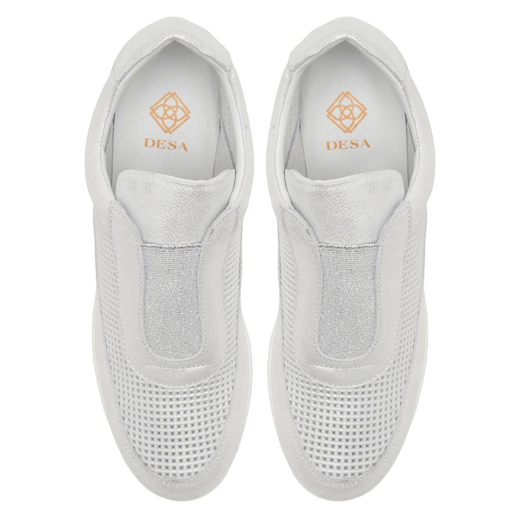 Beyaz Juana Kadın Deri Günlük Ayakkabı