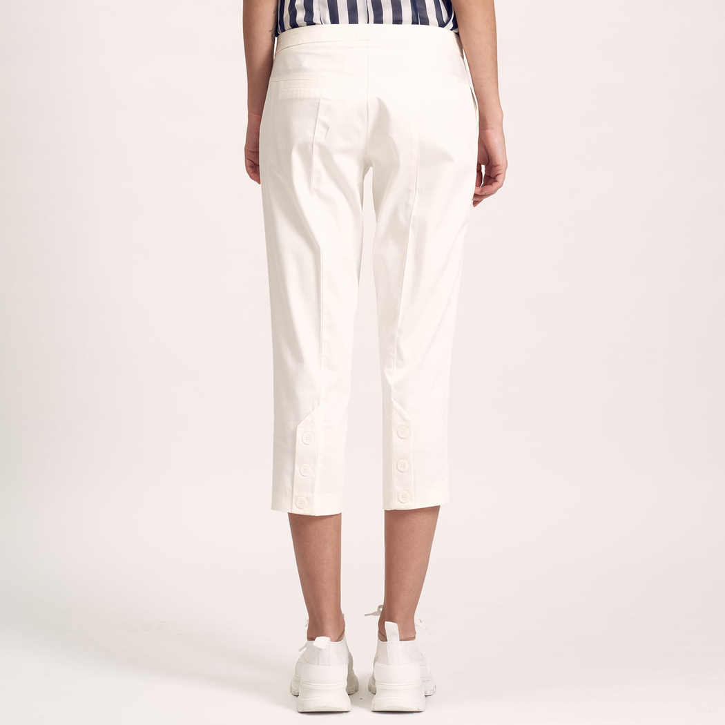 Beyaz Kadın Capri