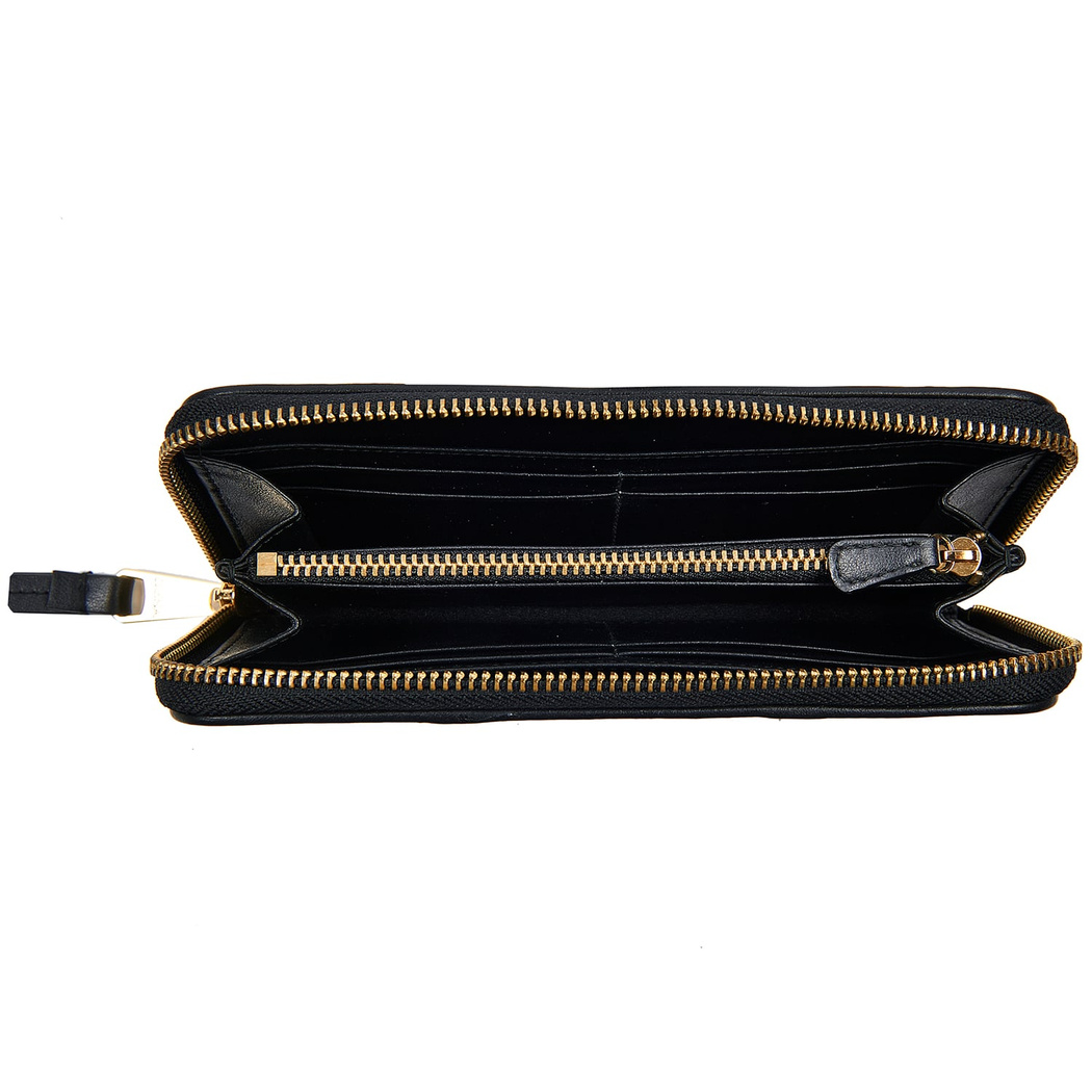 Beyaz Kadın Perfore Deri Cüzdan