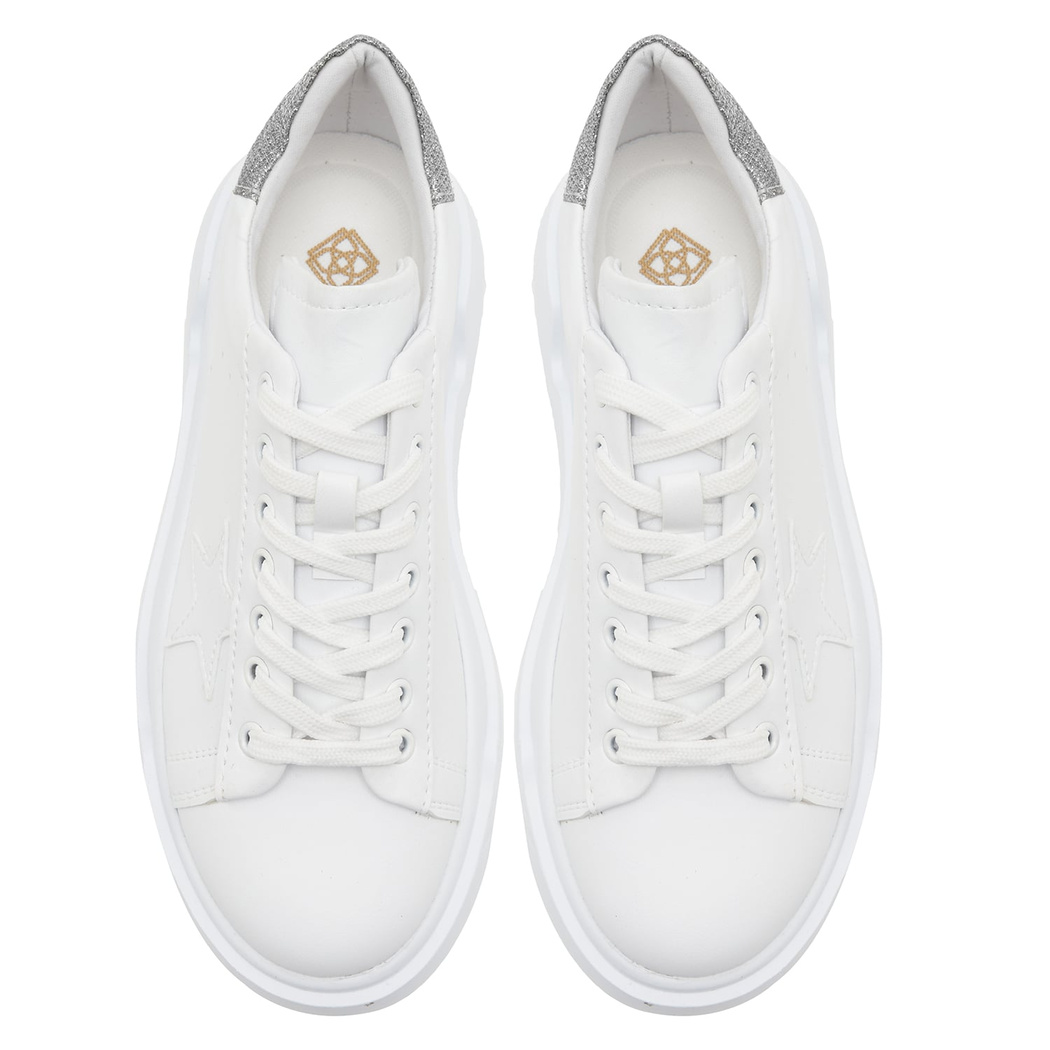 Beyaz Kadın Spor Ayakkabı