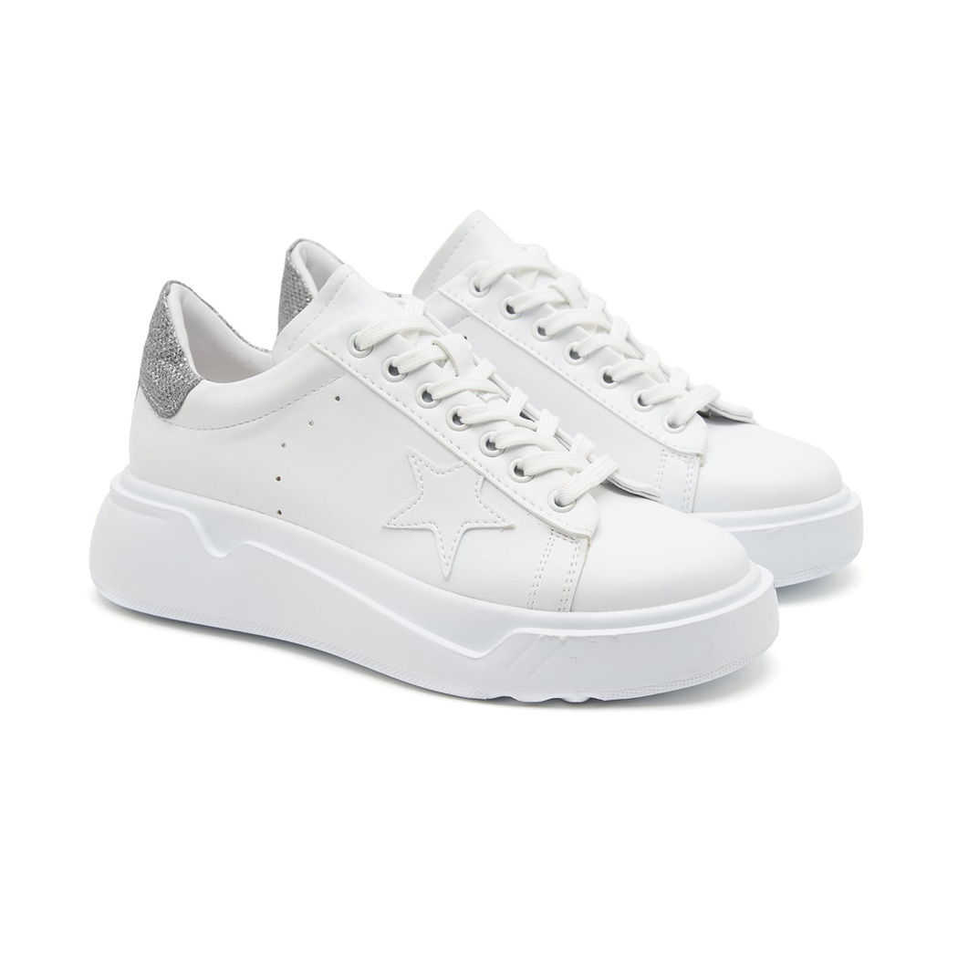 Beyaz Kadın Spor Ayakkabı