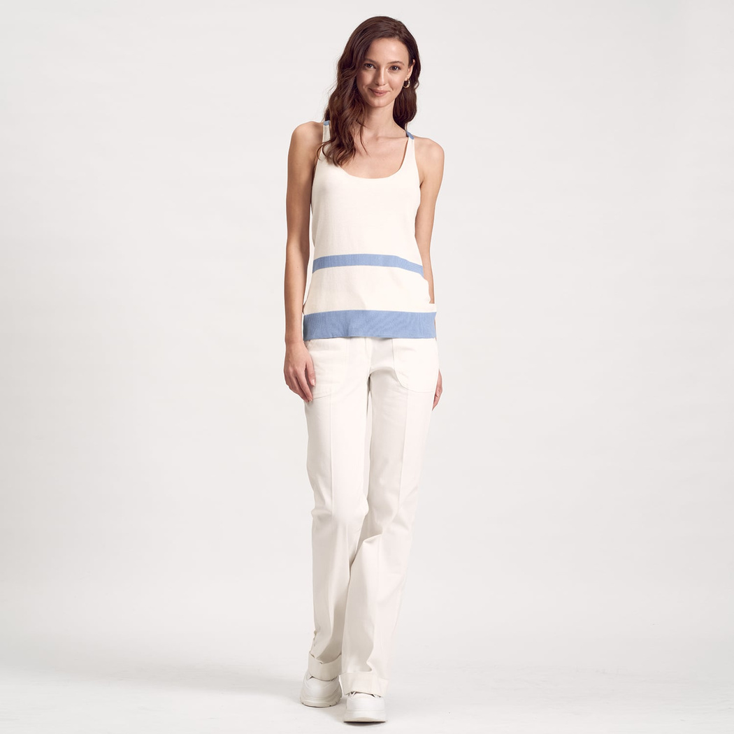 Beyaz Kadın Süveter