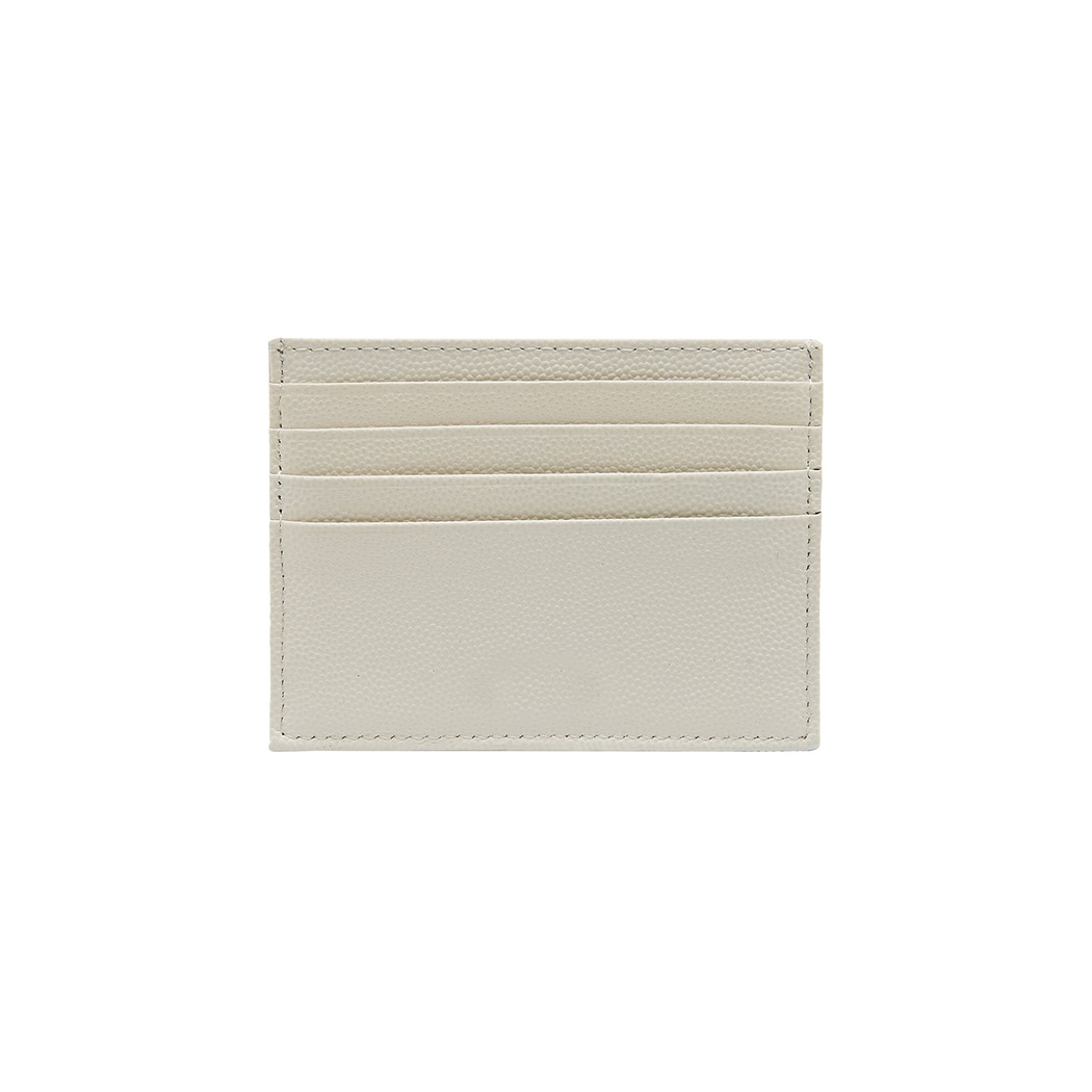 Beyaz Vidal Floter Deri Kartlık