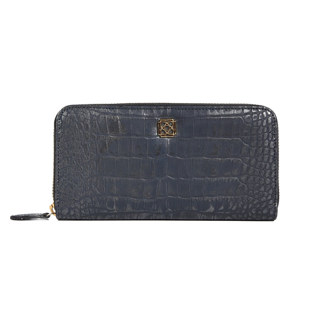 Bibiana Kadın Kroko Baskılı Deri Cüzdan