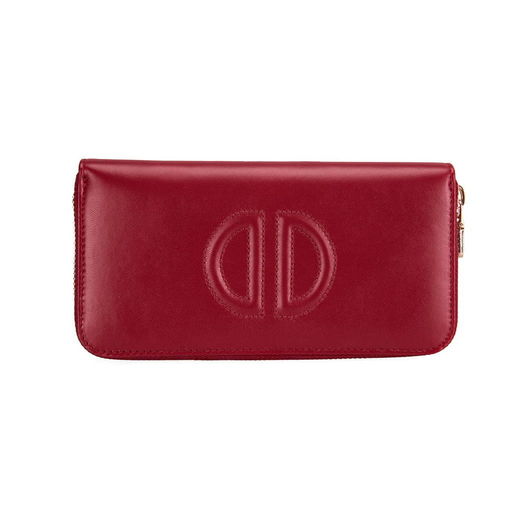 Bibiana Kırmızı Kadın Deri Cüzdan