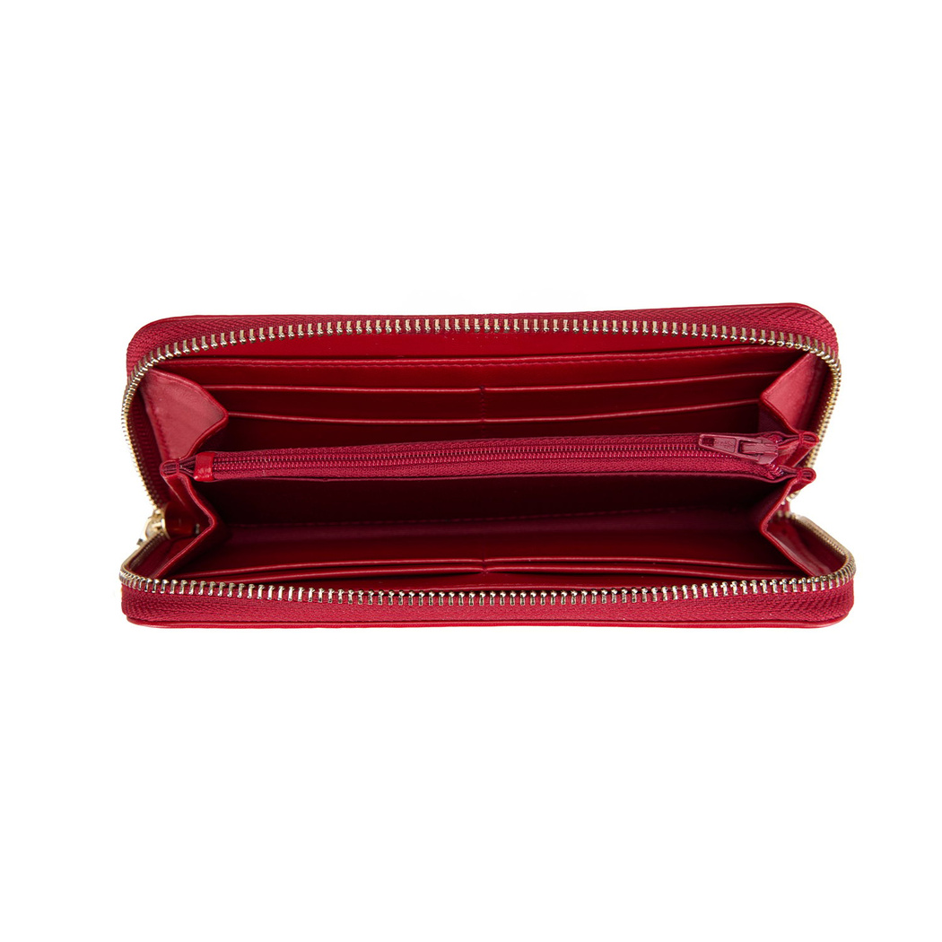 Bibiana Kırmızı Kadın Deri Cüzdan