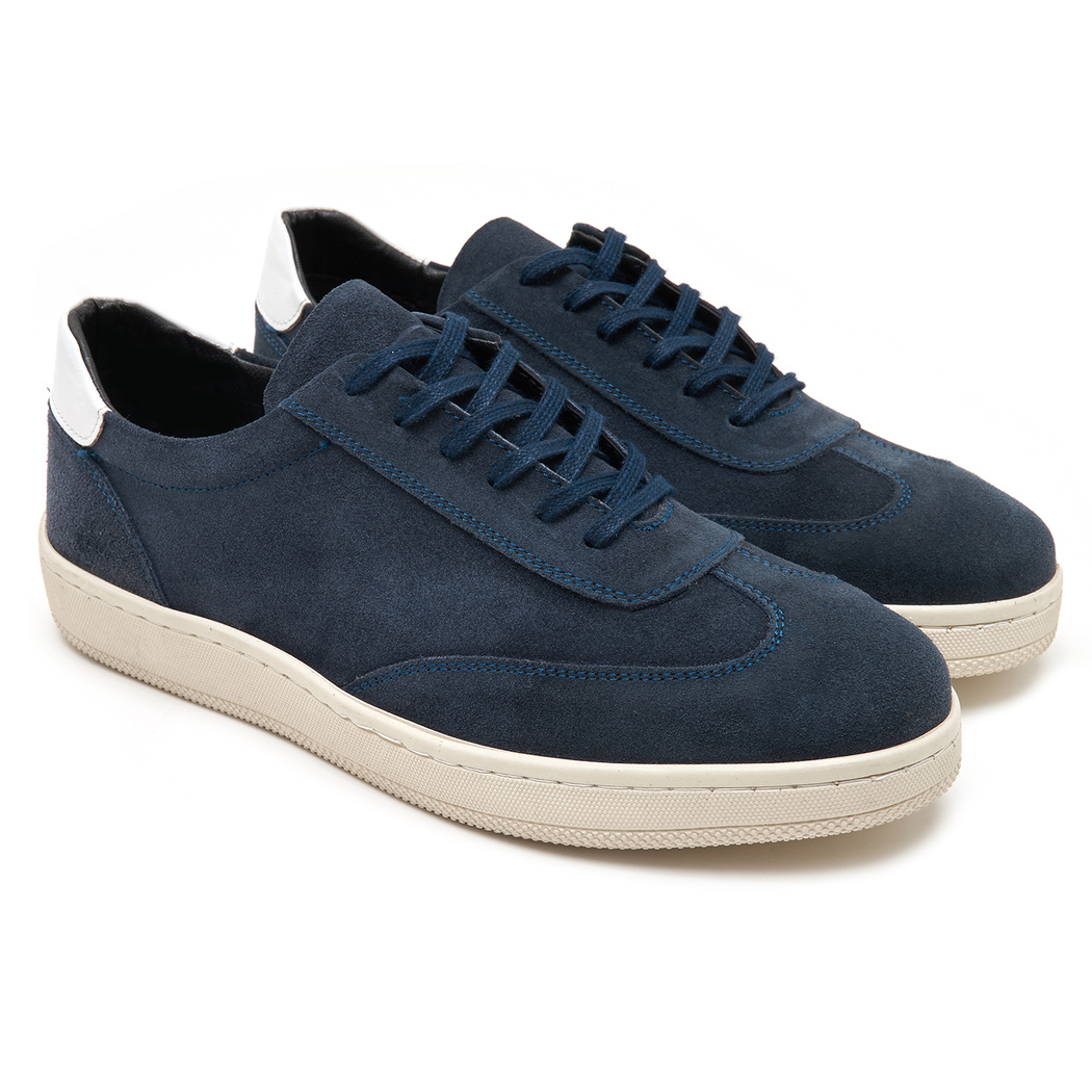 Bill Lacivert Erkek Süet Deri Spor Ayakkabı