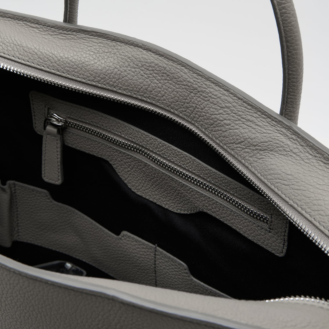 Bing Antrasit Erkek Deri Evrak Çantası