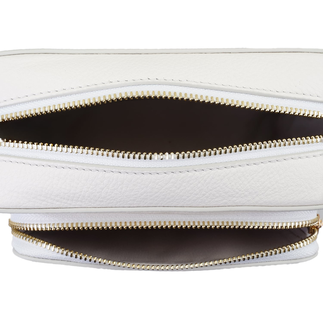 Bingo Beyaz Kadın Deri Omuz Çantası