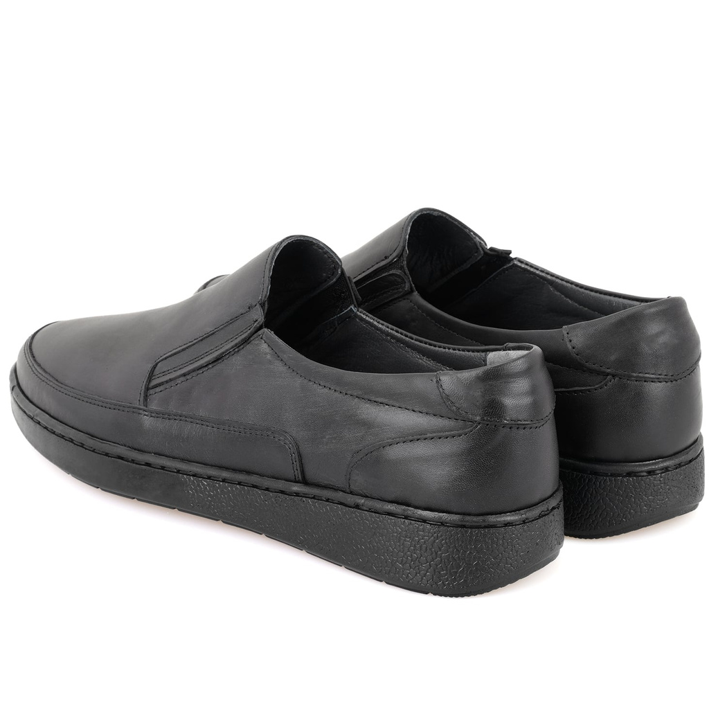 Blitz Siyah Erkek Deri Günlük Ayakkabı