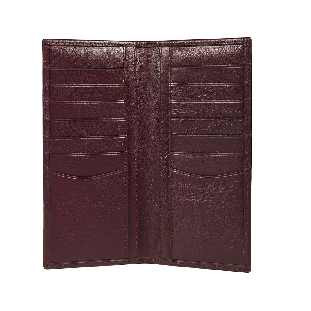 Bordo Erkek Floter Deri Cüzdan