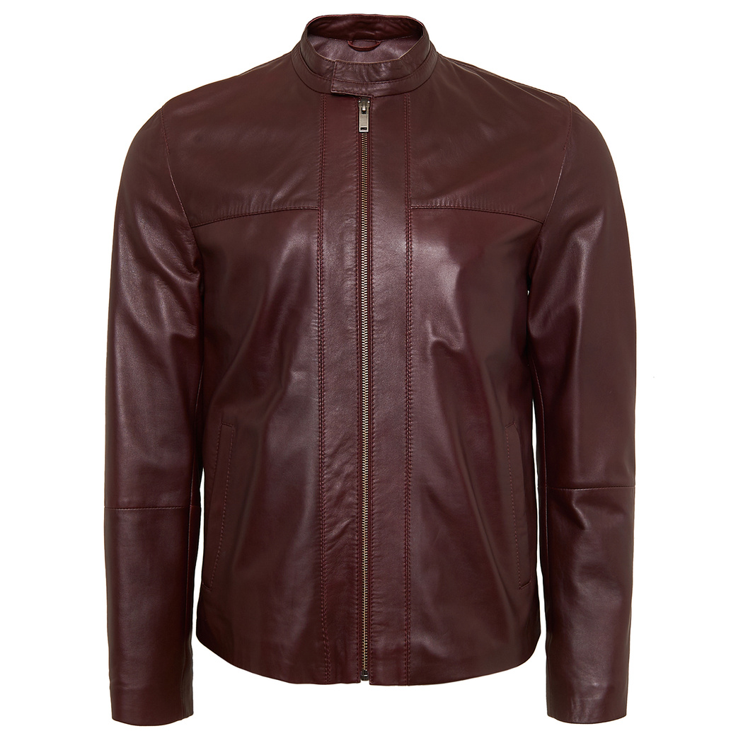 Bordo Georgio Erkek Deri Mont