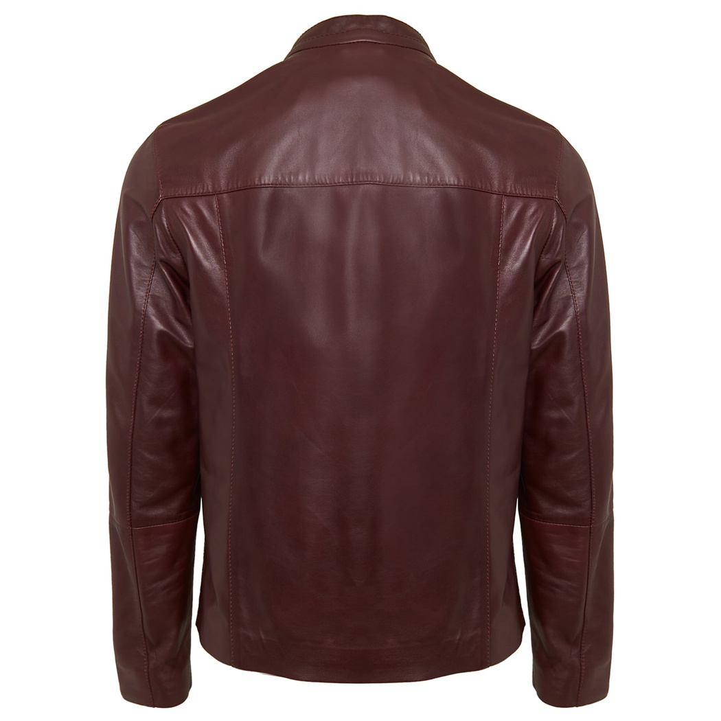 Bordo Georgio Erkek Deri Mont