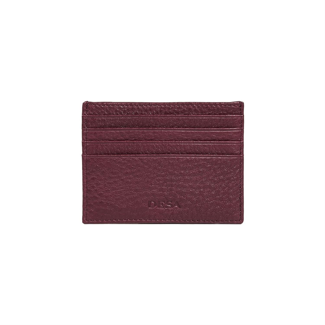 Bordo Vidal Floter Deri Kartlık