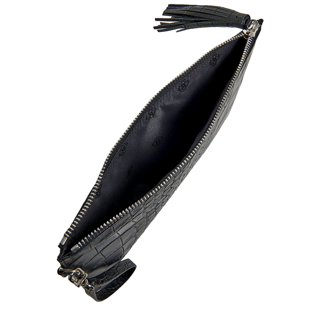 Bouguet Kadın Kroko Baskılı Deri El Çantası