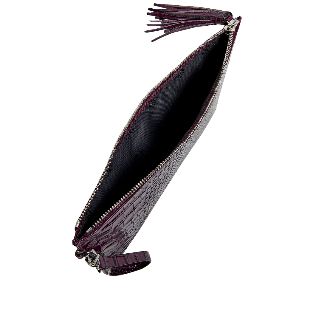 Bouleau Kadın Kroko Baskılı Deri Portföy Çanta