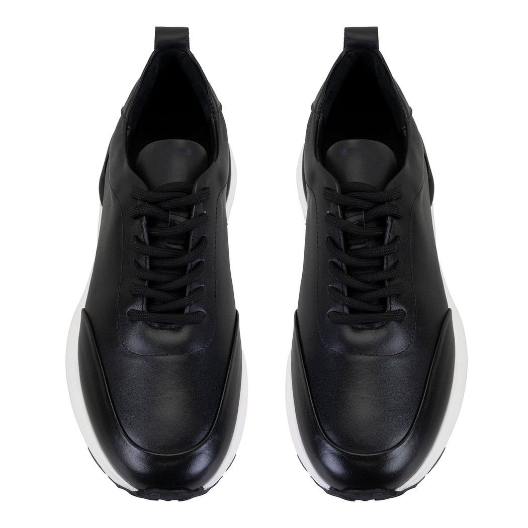 Bria Siyah Erkek Deri Spor Ayakkabı