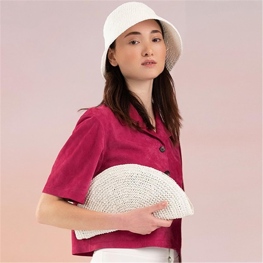 Brian Beyaz Kadın El Çantası