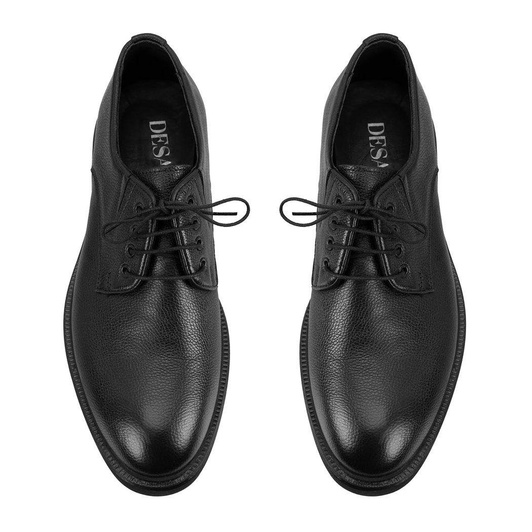 Brodie Siyah Erkek Deri Günlük Ayakkabı