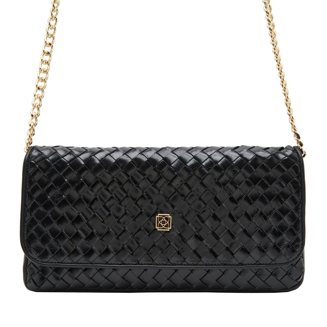 Broom Kadın Zincir Askılı Örgü Deri Çanta