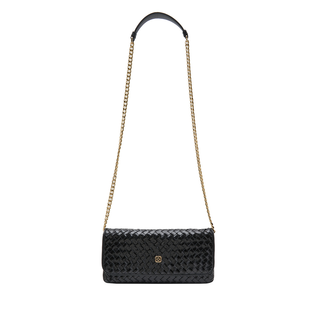 Broom Kadın Zincir Askılı Örgü Deri Çanta