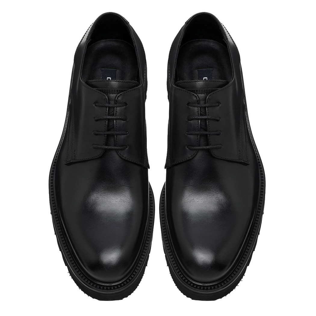 Bruna Siyah Erkek Deri Günlük Ayakkabı