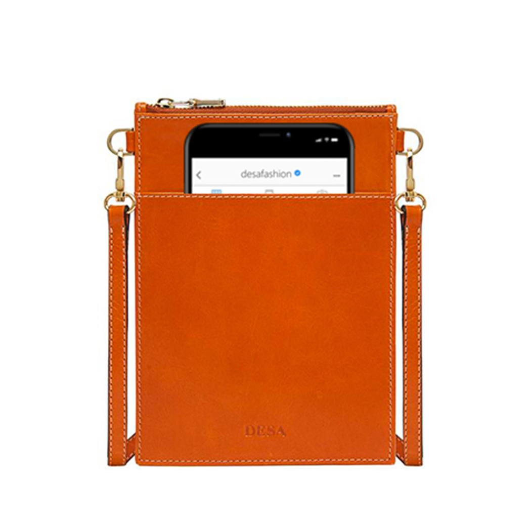 Calida Big Kadın Askılı Deri Telefon Çantası